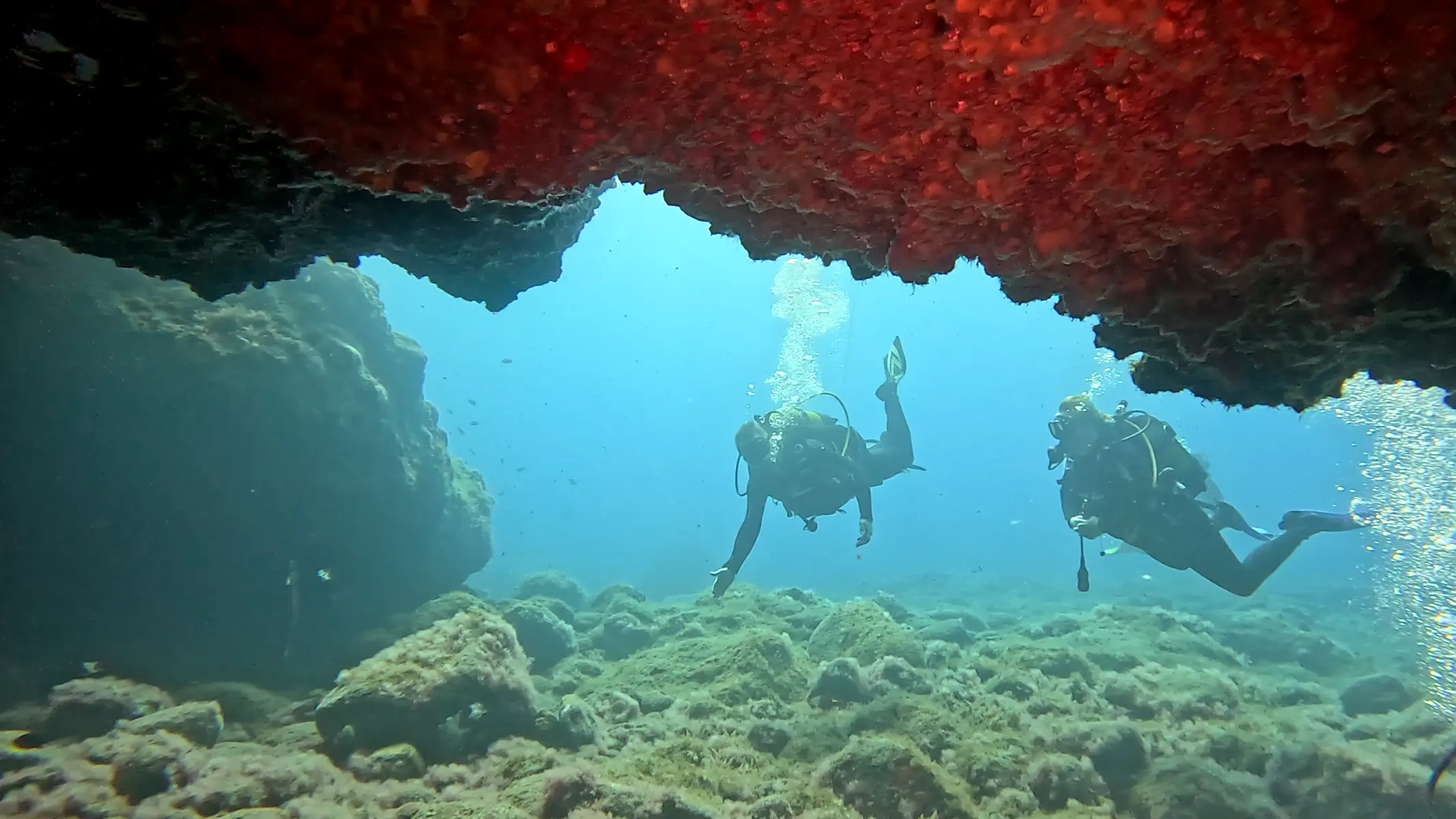 Tauchplatz Barranco Seco Arch
